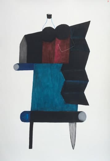 이강욱, 160266 , 종이에 콩테 파스텔 , 78x112cm , 2016