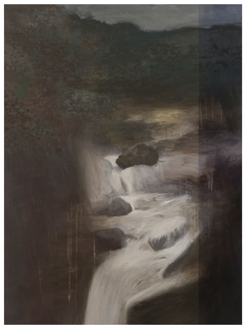 써니킴, 비경 Hidden View, 2019, 캔버스에 아크릴, 122×92cm