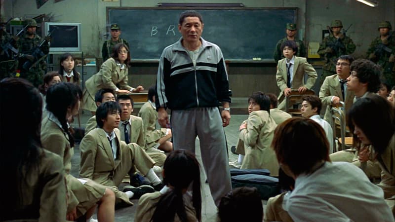 배틀로얄 (バトル ロワイアル / Battle Royale), 후카사쿠 긴지, 2000, 120min