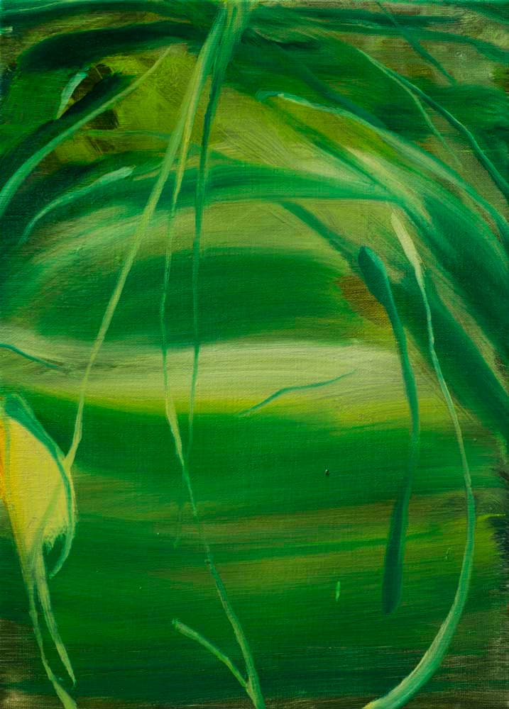 진종환_ Unknown forest -13 2020 Oil on canvas 33.4x24.2cm