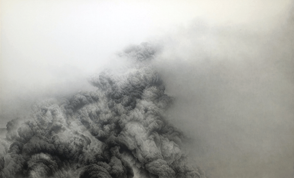 문기전(MOON, Kijeon) Quantum Landscape 4 장지위에 아크릴채색 122x200cm 2017