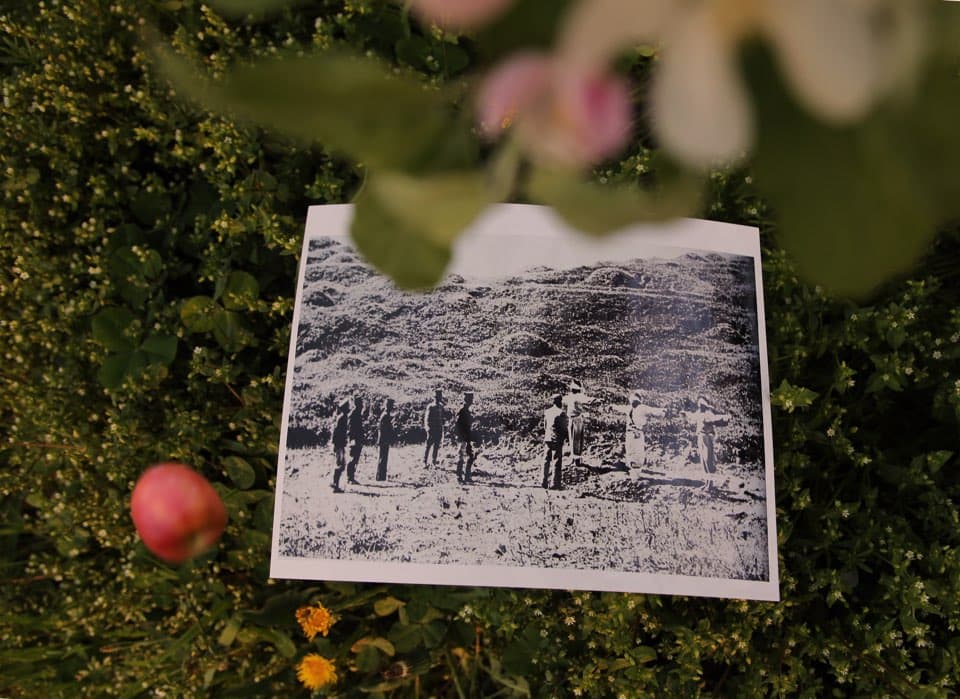 A special ritual for apple flowers, yesan. Korea @ Shin HyunRim.Inkjet print. 2019
