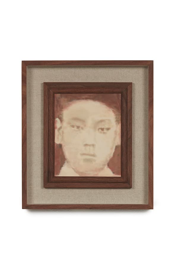 이용재, 무명(無名), 47.5×41.5cm, 캔버스 위에 과슈, 아크릴, 액자, 2019