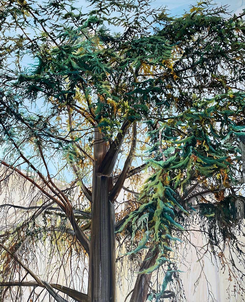 박효빈, 혼자 걷는 시간, 2020, Oil on canvas, 162x130cm