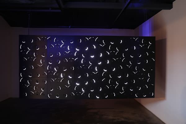 teamVOID _ Light wave _ 가변설치 _ mixed media _ 2014