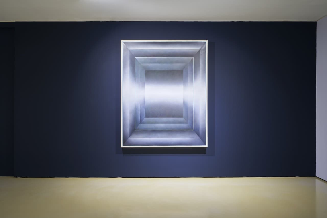 손현선, 마주한 면, 캔버스에 아크릴릭, 170×136cm, 2019