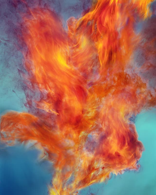 권순관 KWON SunKwan, 불의 상 A STATUE OF THE FLAME, 2018, 아카이벌 피그먼트 프린트 Archival Pigment Print, 146x120cm