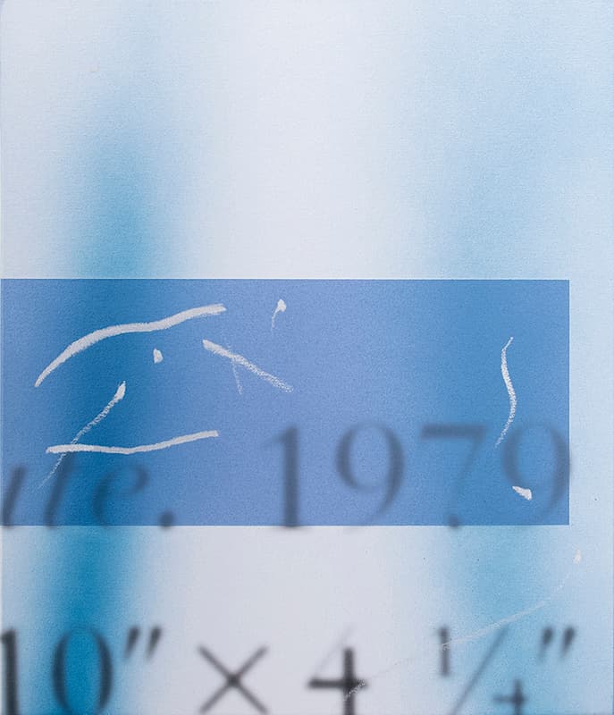 〈ː)◆10F-3〉(2020) 캔버스에 엡손 울트라크롬 잉크젯, 아크릴릭, 유채 53x45.5cm ImageⓒDocuments Inc.