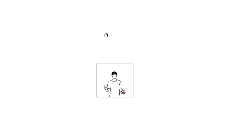 손선경, Juggling Boy_looped animation_HD video_2017