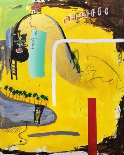 어린아이는 순진무구요, 망각이다, acrylic on panel, 73x92(cm), 2015
