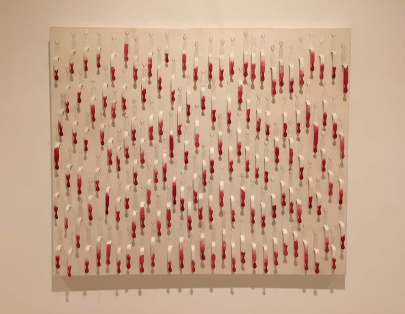고강필, permeate17-1, 알루미늄, 잉크, 나무에 한지, 61×73×2.5cm,2016~7
