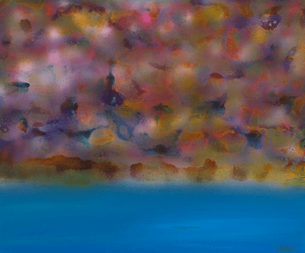 심연, 60.6x72.7cm, 2015