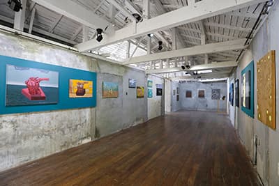2016 풀 프로덕션 김정헌 개인전《생각의 그림 • 그림의 생각: 불편한, 불온한, 불후의, 불륜의, ····그냥 명작》전시컷 Photo by 김중원, 바라스튜디오 ⓒ김정헌, 아트 스페이스 풀