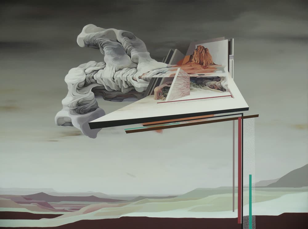 Somewhere_200x150cm 2014©Min Jung-yeon