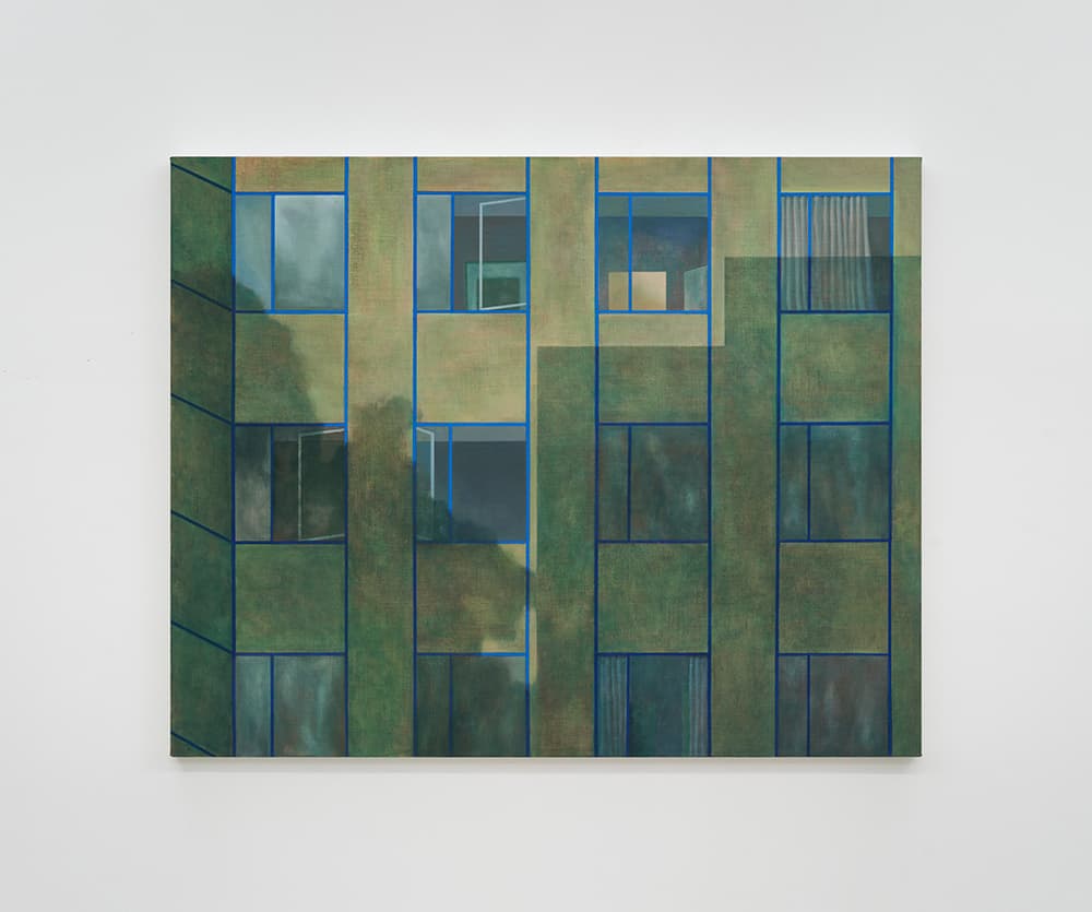 Daytime Windows II, 72.7x91cm, oil on canvas, 2024
