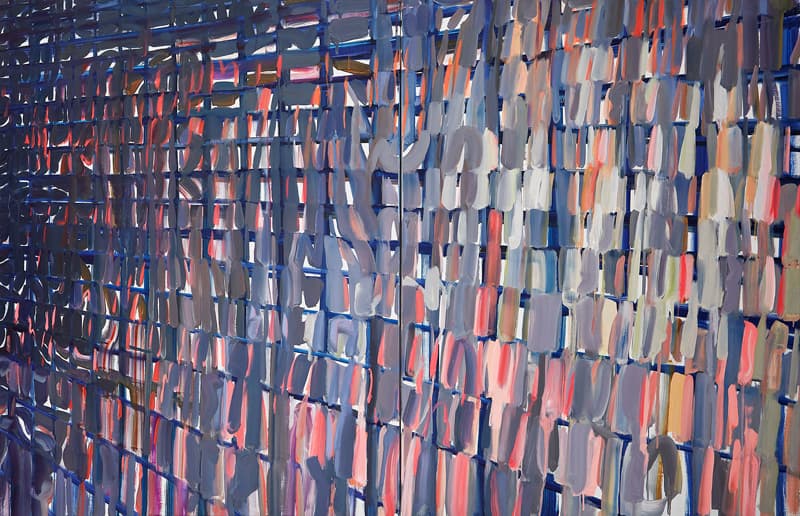 최윤희, 밤의 리듬을 만드는 일 2  oil on canvas  116.8×182㎝  2019