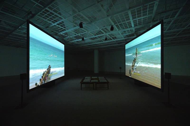 프란시스 알리스, 《지브롤터 항해일지》 설치 전경, 2018 아트선재센터, 사진:김상태