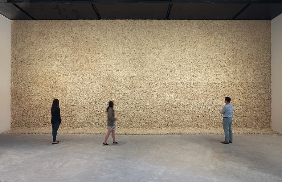 올라퍼 엘리아슨 Olafur Eliasson, 이끼 벽, 1994