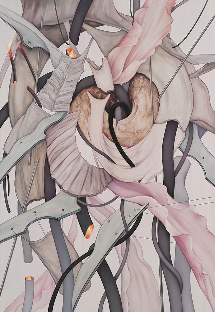 양소정, Untitled, 2024, Acrylic and Oil on Canvas, 162x112.1cm
