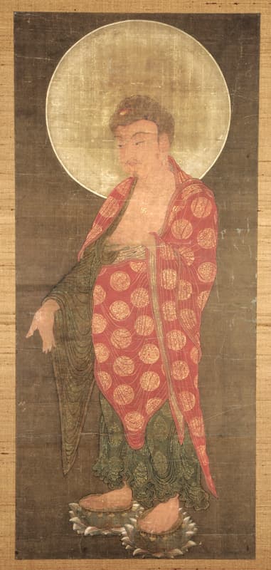 <아미타여래도>, 고려 14세기, 이탈리아 동양예술박물관 소장 © Museo delle Civiltà - MAO "G. Tucci", Piazzale G. Marconi 14, 00144 Rome