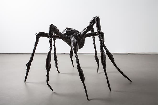 SpiderⅢ, 1995. Bronze, 48.2(h)x83.8x83.8cm