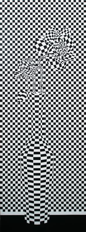 박준석, Translate1, acrylic on canvas, 91x34cm, 2012  ⓒ박준석