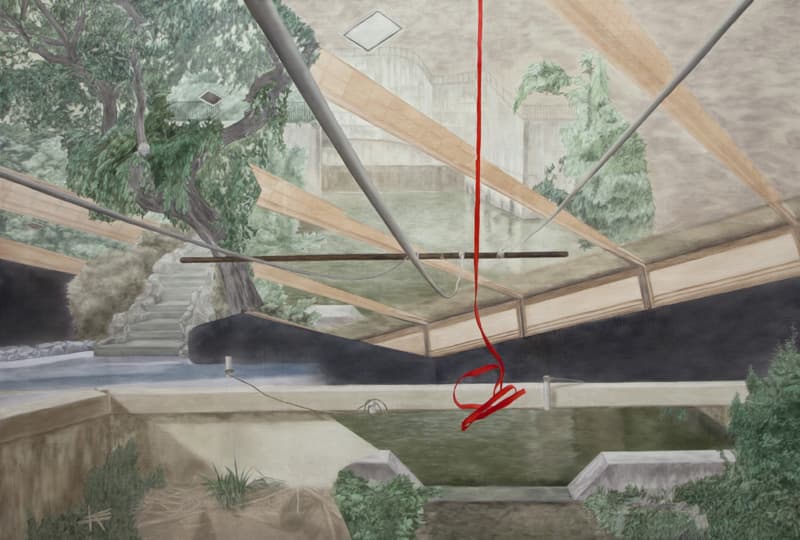 HwangHyemin_Absorbable, hushed, sunken_oil on canvas_130 x 194 cm_2019