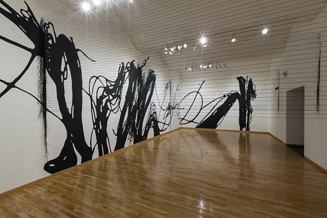 권기범, Jumble Painting 09 Gravity TF, Wall Painting, 2015