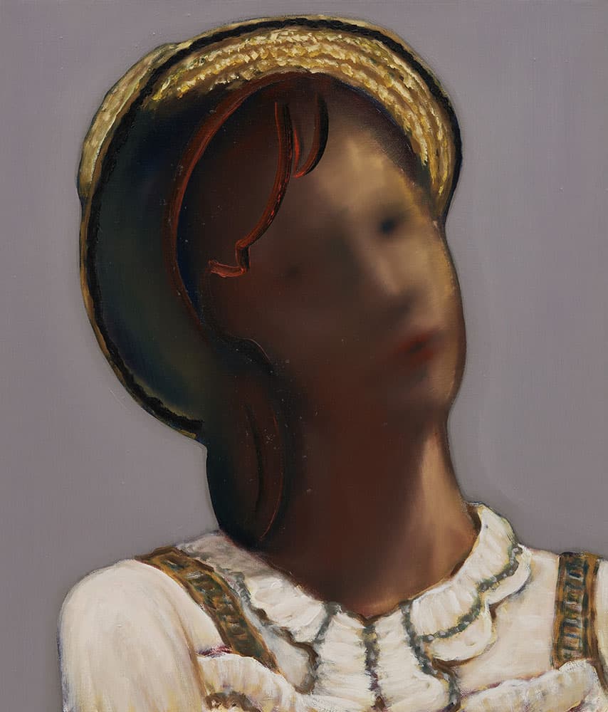 이재헌 Jaeheon Lee, 아이돌 Idol, 2020-2023, oil on canvas, 53 x 45.5 cm
