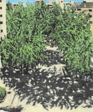 유근택_정오_114X95cm_한지에수묵채색_2012