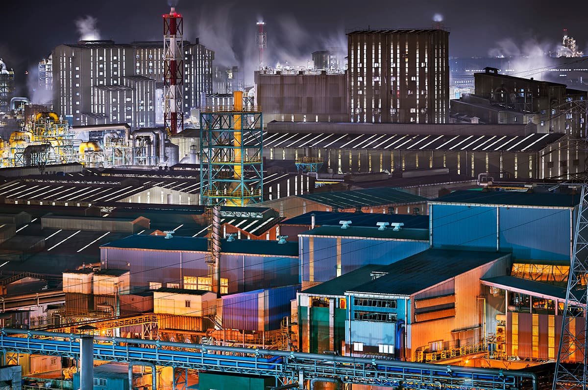 조춘만, IK200300-온산공단 IK200300-Onsan Industrial Complex, 2020 ,fiber base inkjet print, 109 x 163 cm