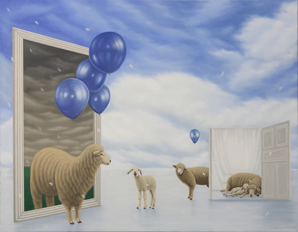 정성원, Antic and Utopia Oil on canvas 116 x 91cm 2016 1 / 12