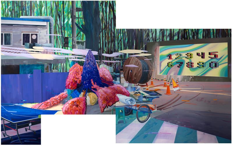 홍세진_, 다시 하나, 둘_캔버스에 유채_175.3x260.6cm_2018