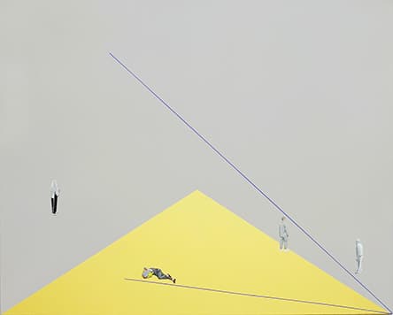 김보민_어떻게도 채워지지 않는 여백_acrylic and oil on canvas_90.9x72.7cm_2017