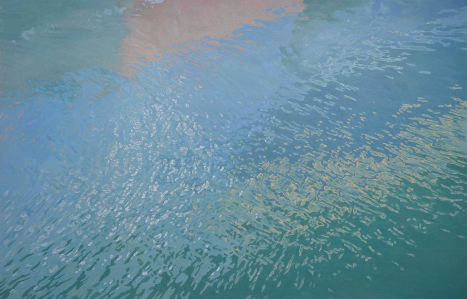 공성환, From water Ⅱ, 2019, 캔버스에 유화, 227.3x145.5cm