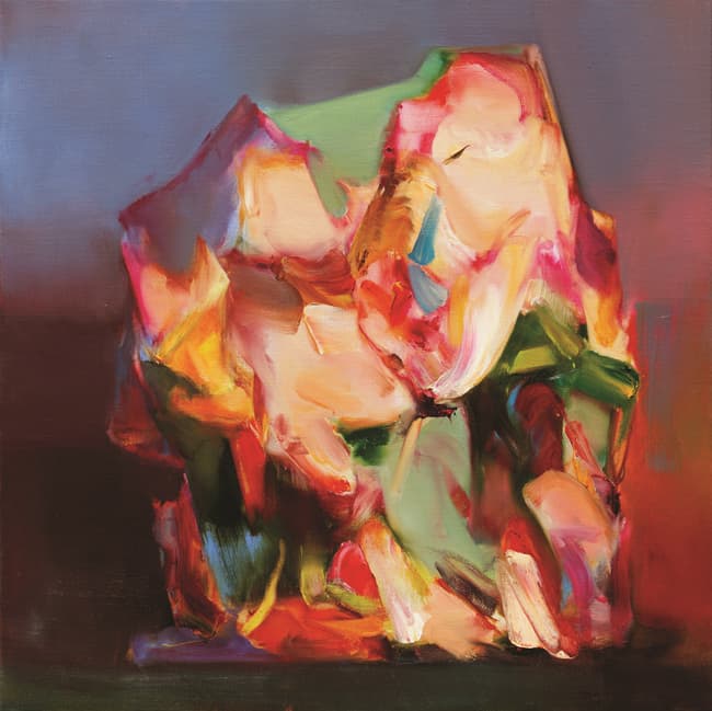 하지훈, Gemstone Isle #4, 2016, acrylic oil on canvas, 70 x 70 cm