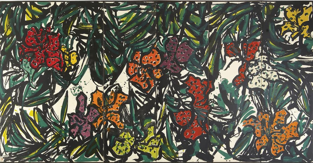 송번수, Parc de Monceau, 360×183cm, Lithography, 1978