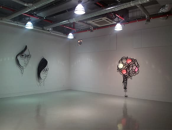 황혜선, The Balloons, installation view, 2014