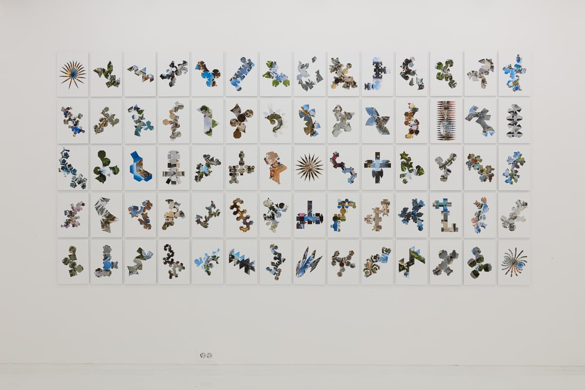 펼치기 Unfold, 380x150cm, formax, inkjet print, 2019