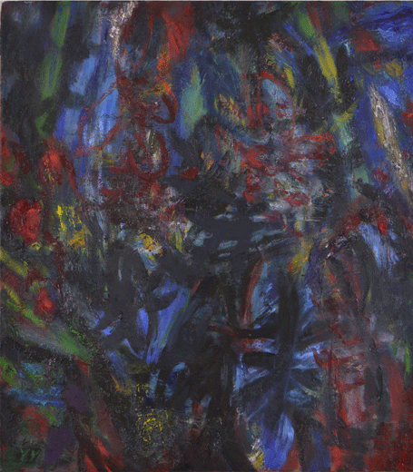 Vine 넝쿨 , Oil on canvas , 50.8x45.7cm(20x18inches), 2014