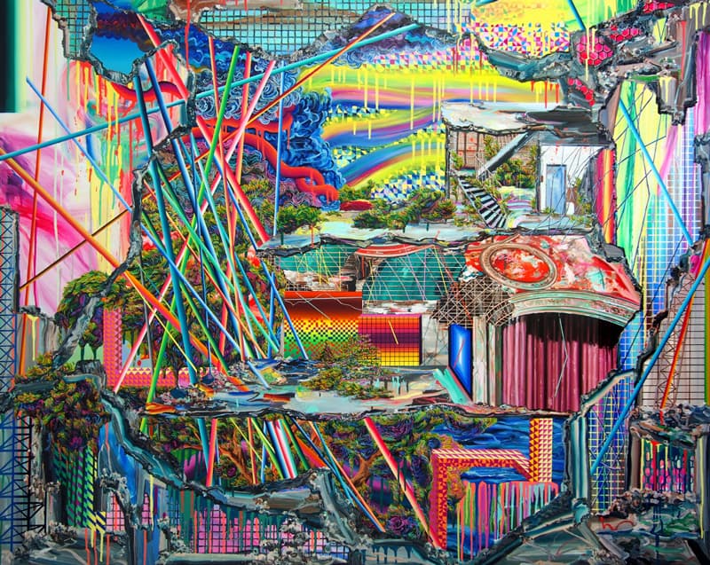 최은정_Confrontation landscape_Oil on canvas_162x130cm_2016