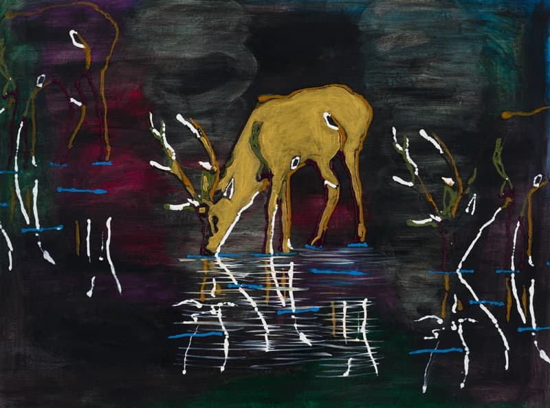 이성수_목이 마르다_acrylic and oil on canvas_130.3x97cm 60F_2018