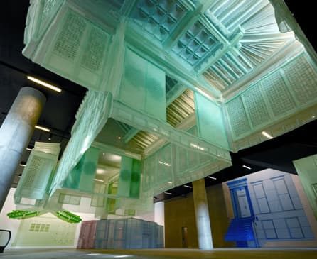 서도호 DO HO SUH, 서울 집 / 서울 집 2012  실크, 금속 틀