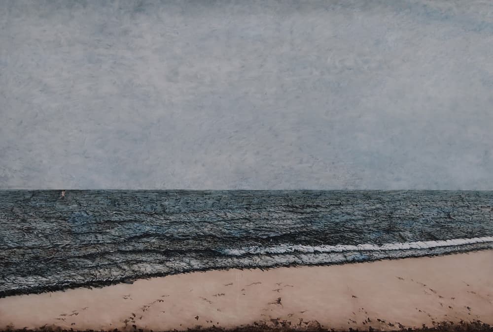 이부안_해묘(海墓)5, 캔버스에 유채, 130x193cm, 2019