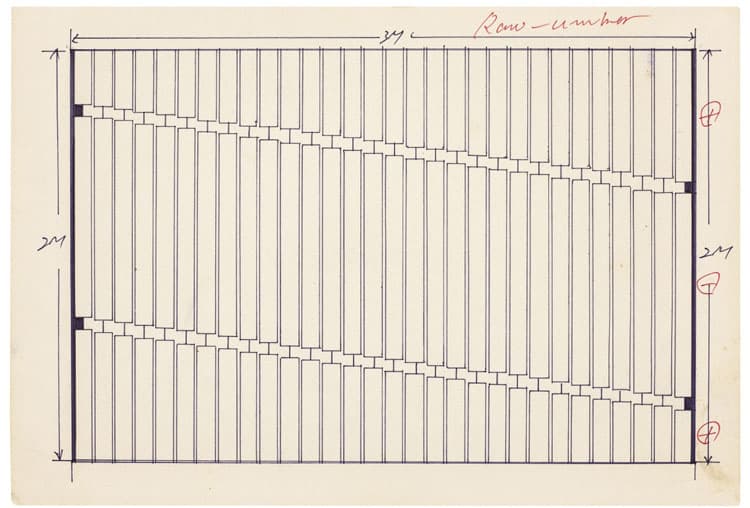 이승조 Drawing Book 1984 Pen on paper 35.5 x 25.5 cm