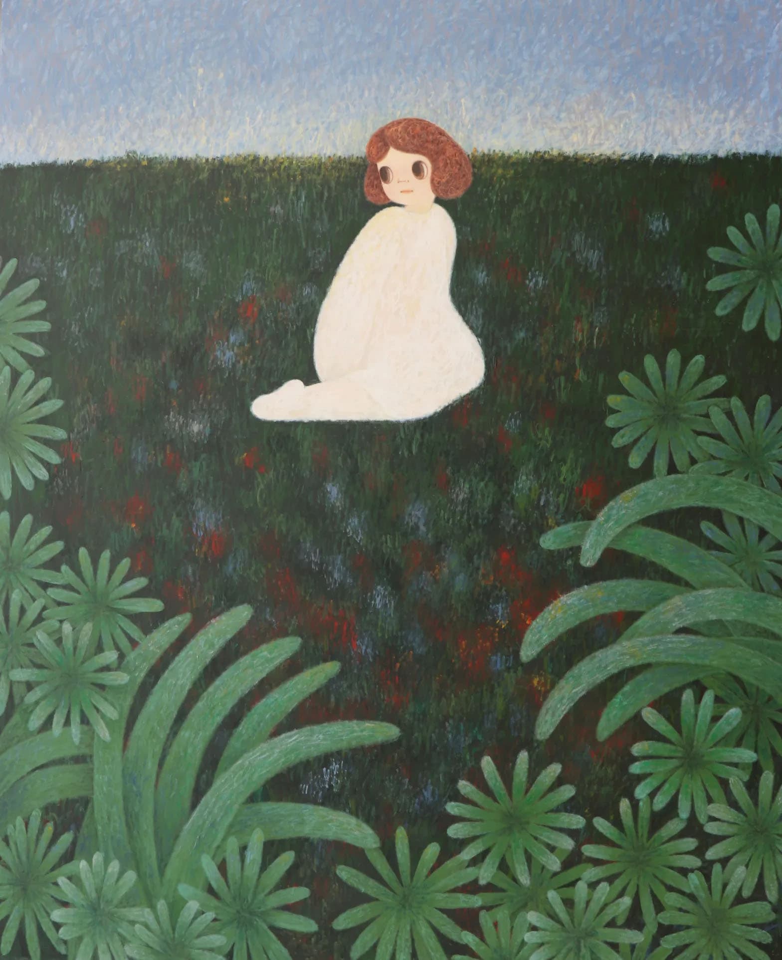 다정한 시간, 2023, acrylic on canvas,162x130cm