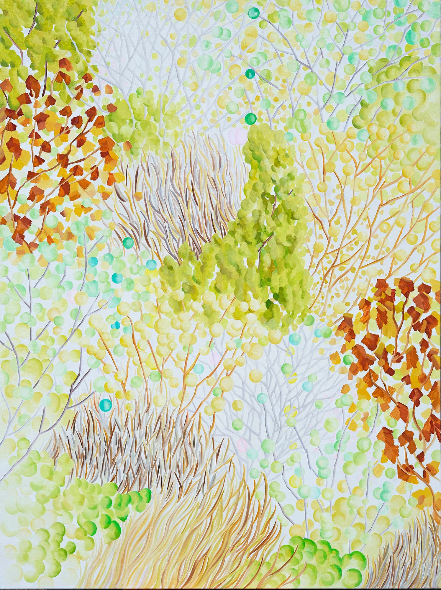 표영실 Youngsil Pyo, 미지근한 공기 Lukewarm Air, 2026, Oil on canvas, 130 x 97cm
© Courtesy of the artist
