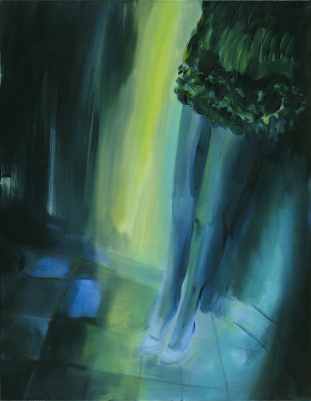 린지 불 Linsey Bull_Legs_oil on canvas_110x85cm_2019