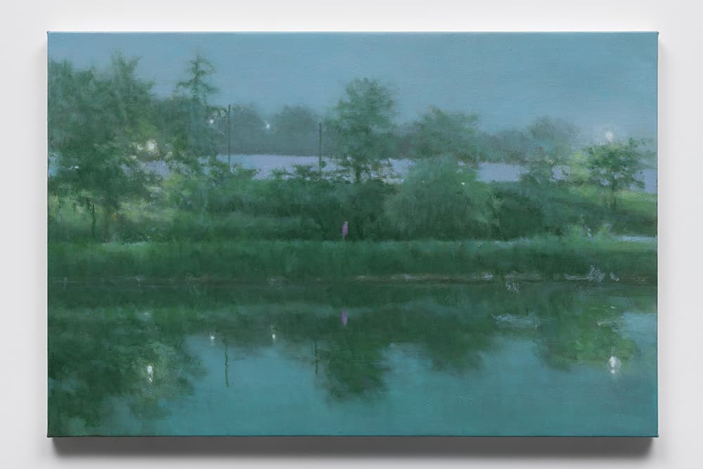 노충현 Roh Choong-Hyun, 새벽 즈음 Near Dawn, 2025, Oil on canvas, 60.6 x 91cm  © Courtesy of the artist