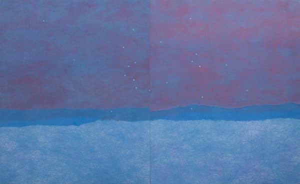 오온누리, After a freezing night, 1060x651mm, 혼합매체, 2018